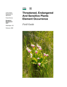 TESP Element Occurrence Field Guide