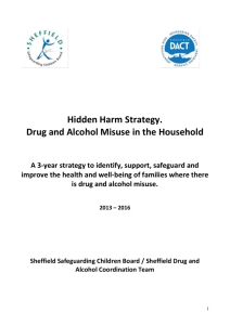 2016 Hidden Harm Strategy - Safeguarding Sheffield Children