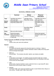 MSPS Dress Code - Middle Swan Primary School