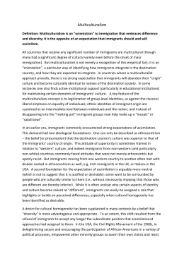 a study on multiculturalism in the united states Multiculturalism questions and answers there are three multicultural being an american is a term usually used exclusively by people in the united states to. a study on multiculturalism in the united states Multiculturalism questions and answers there are three multicultural being an american is a term usually used exclusively by people in the united states to.