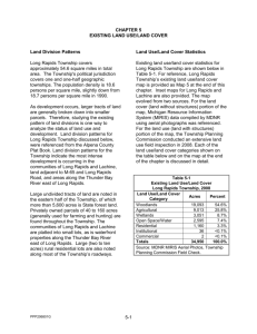 Long Rapids Twp Plan Chapter 5 ELU