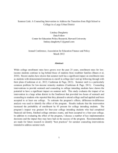 Summer Link - Association for Education Finance and Policy