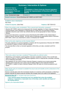 Option 2 (Transpose) - Benefits - British Meat Processors Association