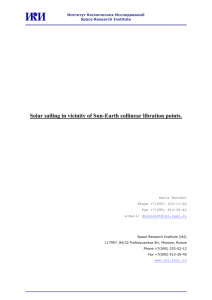 Earth-Synchronous Heliocentric Orbital Motion Using Solar