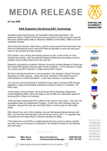 08.07.22AAA supports life-saving ESC technology