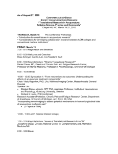 (Schedule)(2009-10-13) - Journal of Integrative Medicine