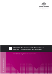 NITP 15.2 National Instrument Test Procedures for Measuring