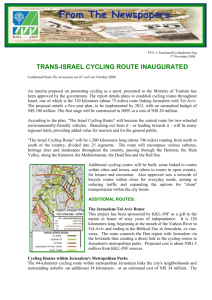 FP11-1-TransIsraelCyclingRoute-Eng 5th November 2008 TRANS