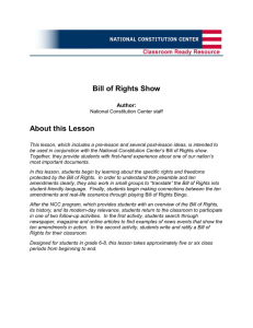 Bill of Rights Show - National Constitution Center