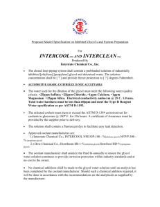 Master Specification - Interstate Chemical Company