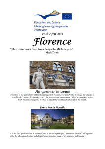 Guide To Florence
