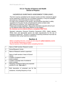 HSAF document