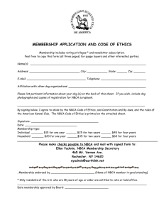 Membership Application - Norwegian Buhund Club of America