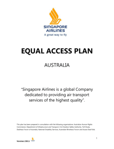 Singapore Airlines – About Us