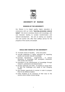 Application for Admission to the M.Phil. / Post Graduate