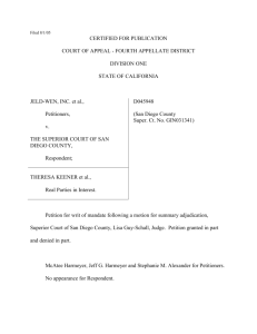 Filed 8/1/05 CERTIFIED FOR PUBLICATION COURT OF APPEAL