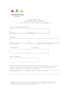 APPLICATION FOR INDIVIDUAL SUPPORT WORKERS 3861
