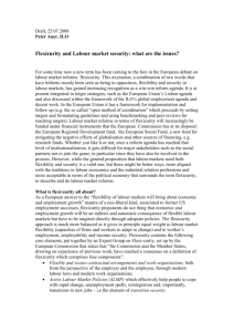Flexicurity and labour market security