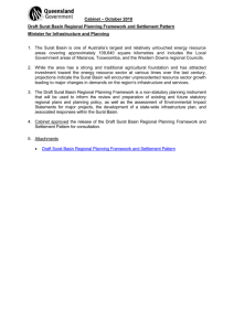 Draft Surat Basin Regional Planning Framework