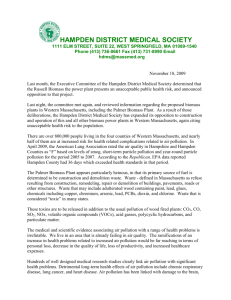 HAMPDEN DISTRICT MEDICAL SOCIETY