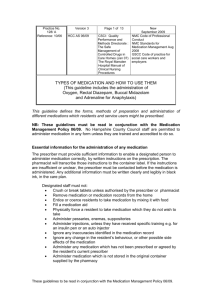 128 Appendix A - Types of medication and how to use them 113kb