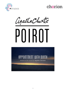 Hercule Poirot has an APPOINTMENT WITH DEATH