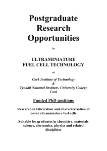 Postgraduate Research Opportunities