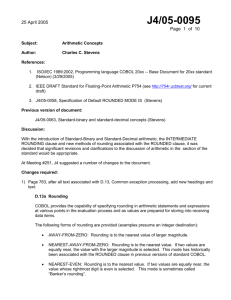 D.14.1 Standard arithmetic