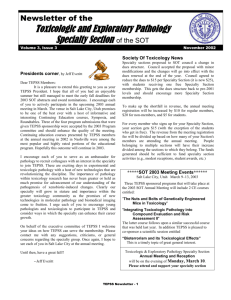 November 2002 Newsletter