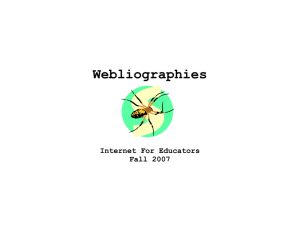 Webliographies - QuestGarden.com