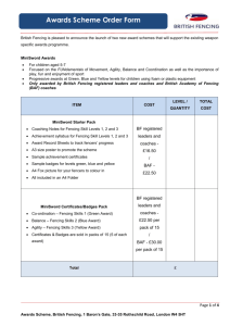 award scheme application form