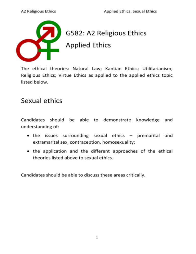 Sexual Ethics Revision 2012 3229