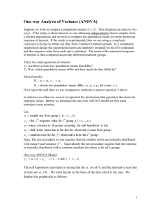 EXAMPLE 1 – Butter Fat Content in Cow Milk