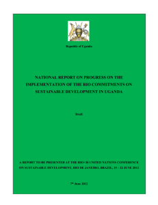 National Report - Uganda