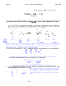 Chem 212 Survey of Organic and Biochemistry Spring 2006 Print
