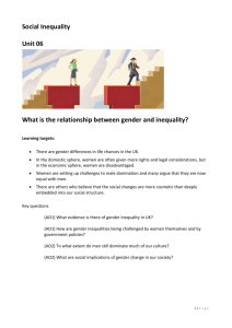06 Gender inequality