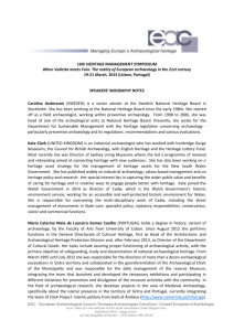 16th HERITAGE MANAGEMENT SYMPOSIUM When Valletta meets