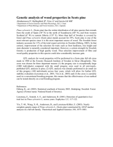 Overexpression of PttCel9A1-1, a poplar homologue of KORRIGAN