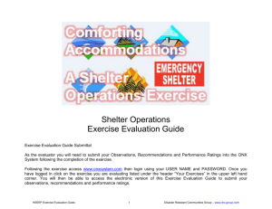 Citizen Evacuation & Shelter-In-Place