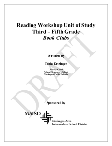 Reading Workshop Unit of Study - Instructional Coaching:Resources