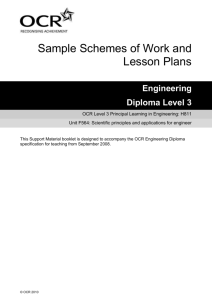 Unit F564 - Scientific principles and applications for engineer