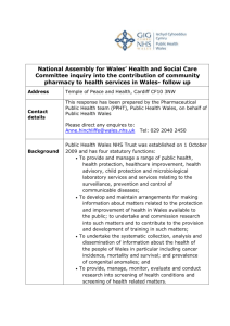 Follow-up inquiry on the contribution of community pharmacy to