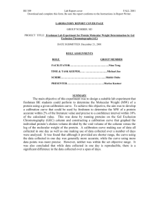 LABORATORY REPORT COVER PAGE