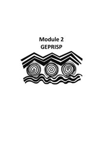 Module 2 GEPRISP model