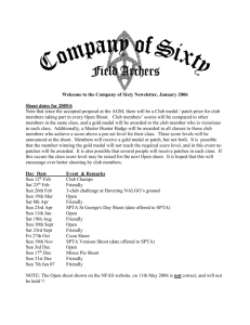 word - Company of Sixty Field Archers