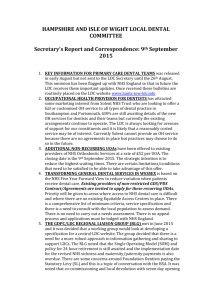 Honorary Secretarys Report and Correspondence September 2015
