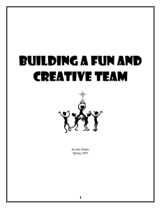 Motivating Your Team for Optimal Creativity and