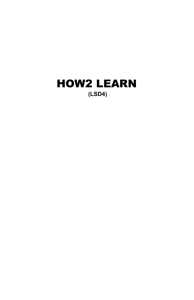 How2 Learn