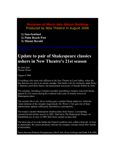 Update to pair of Shakespeare classics ushers in New