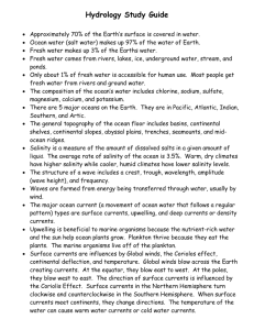 Hydrology Notes - Fulton County Schools